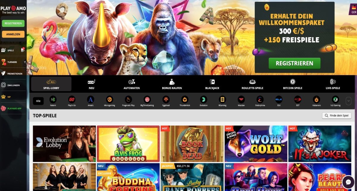Playamo Casino Bonus