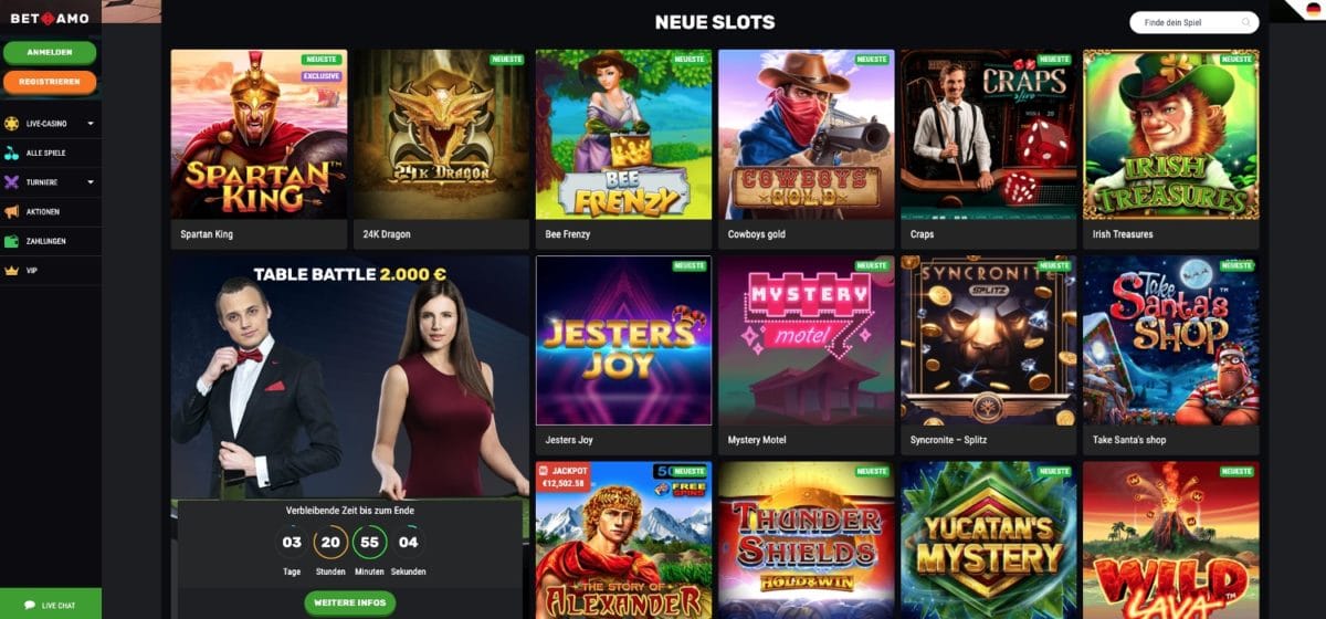 Betamo Casino Slots