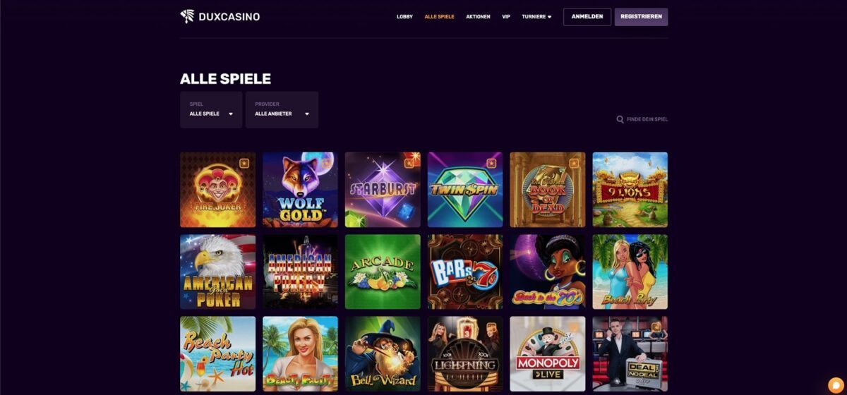 Duxcasino Slots