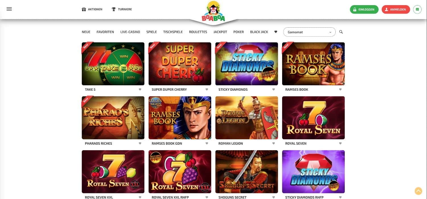 BoaBoa Casino - Casinovergleich.com