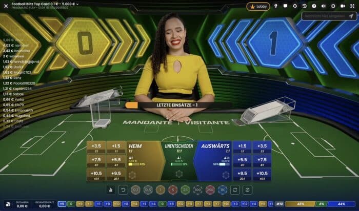 Football Blitz Top Card Pragmatic Play