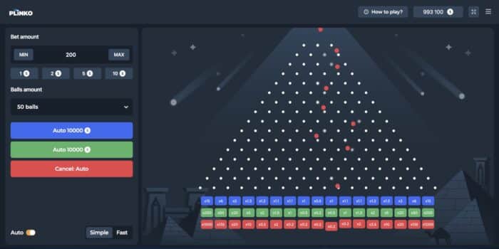 Plinko 1000 inOut