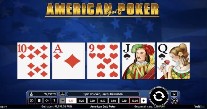 American Poker Gold Wazdan