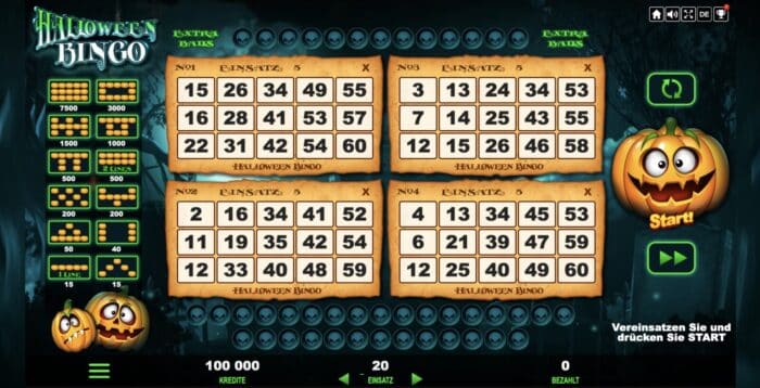 Halloween Bingo Belatra