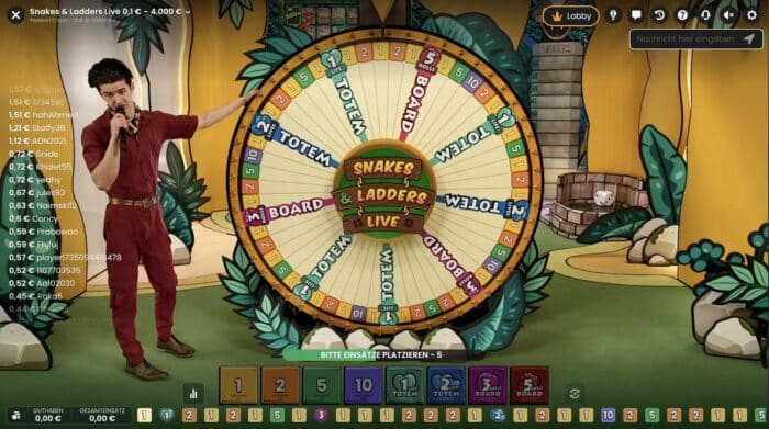 Snakes and Ladders Live Pragmatic Play