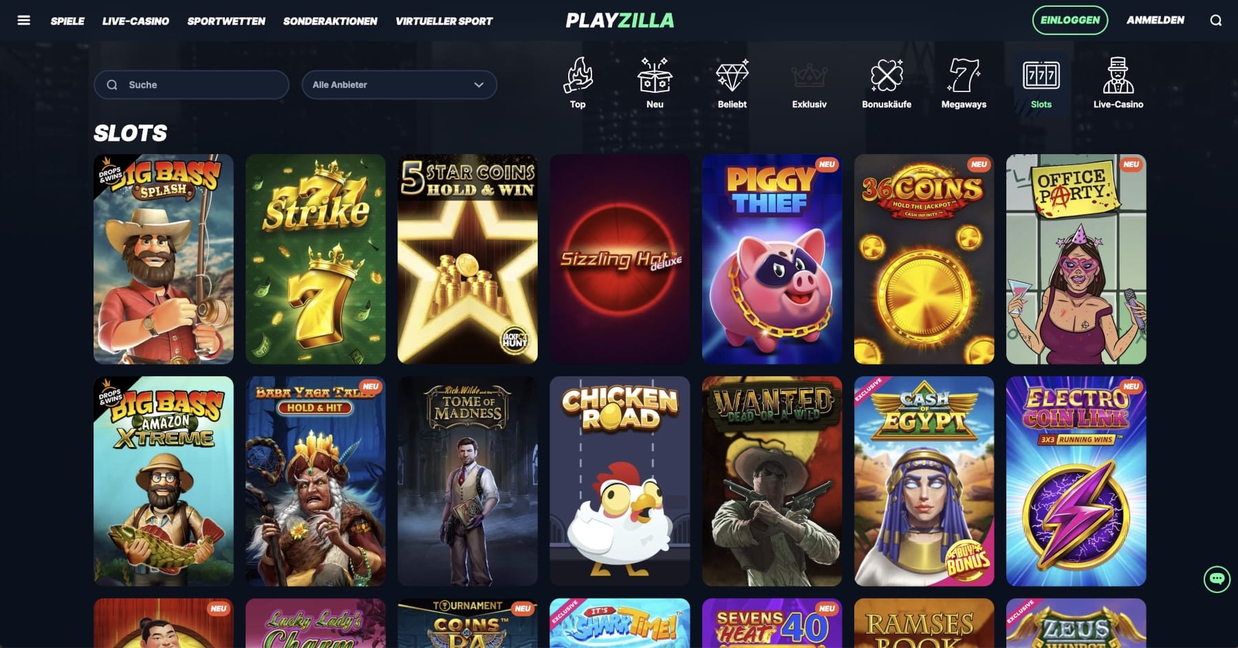 Playzilla Casino Slots